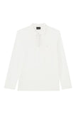 Emporio Armani white long-sleeve top