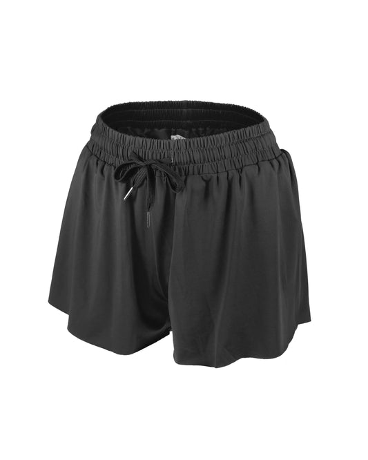 Unique black sport shorts