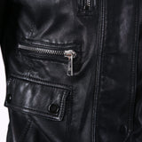 Dolce & Gabbana lambskin Biker Leather Jacket