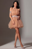 Lorreti BARBIE TULLE mini dress