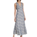 Polo Ralph Lauren Floral-Print V-Neck Midi Dress