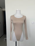 Ascetique long sleeves beige Top