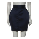 Balmain blue skirt