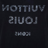 Louis Vuitton Black Icons Printed Cotton Crewneck T-Shirt