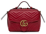 Gucci Marmont Matelasse Red Shoulder Bag