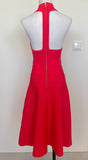 Marciano red halter dress