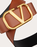 Valentino Reversible Vlogo Signature Calfskin Belt