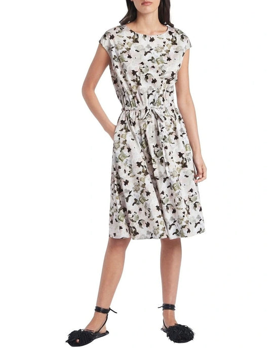 David Lawrence Floral Cotton Dress