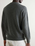 Loro Piana varallo honeycomb-knit baby cashmere sweater