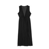 Revolve black chiffon cover up