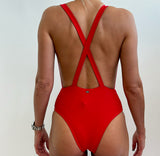 Pull & Bear red One piece Swimsuit