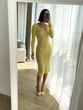 SOTS Apparel Yellow dress