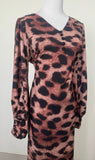 Nb boutique cheetah print long Dress