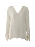 Max Mara sheer blouse