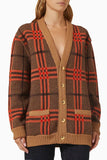 Gucci Reversible Cardigan in Wool Knit