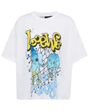 Loewe Paula's Ibiza Printed Cotton T-shirt In White