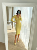 SOTS Apparel Yellow dress