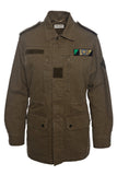 Saint Laurent Military Workwear “Love” Khaki jacket