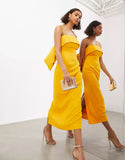 ASOS yellow Dress New