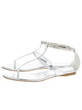 Dior New silver sandals