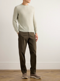 Loro Piana beige baby cashmere sweater