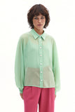 CMEO Light green shirt