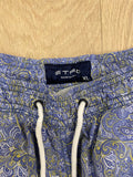 Etro blue patterned swim shorts