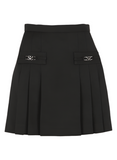 Sandro Rebeca Pleated Mini Skirt