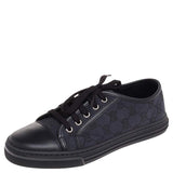 Gucci GG Basket Black Led Low Top Sneakers