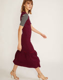 Cynthia Rowley x Anthropologie stripes long dress