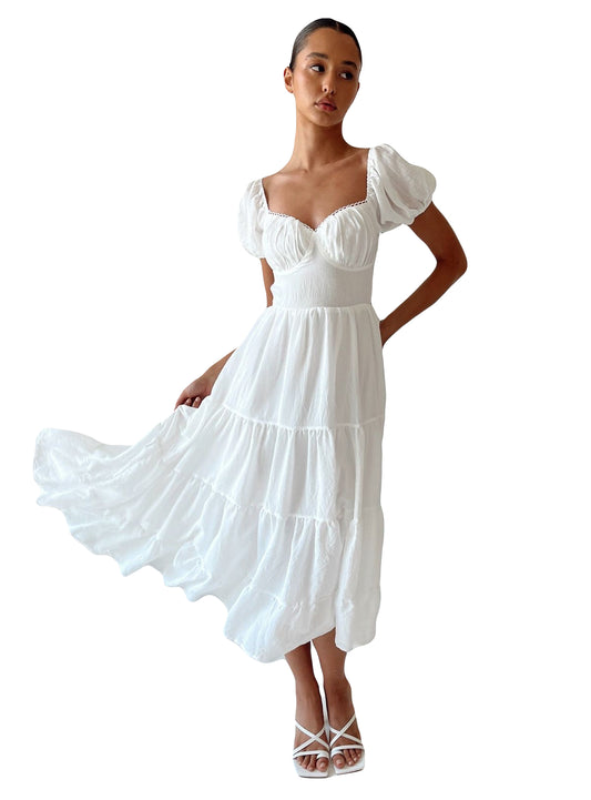 Revolve white Medi Summer Dress