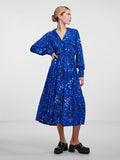 Y.A.S Blue Floral Maxi Dress