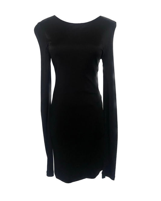 Philipp Plein black crisscross Dress