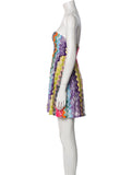 Missoni printed tube mini dress