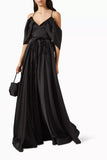 GIZIA Off-shoulder Flared Maxi Dress