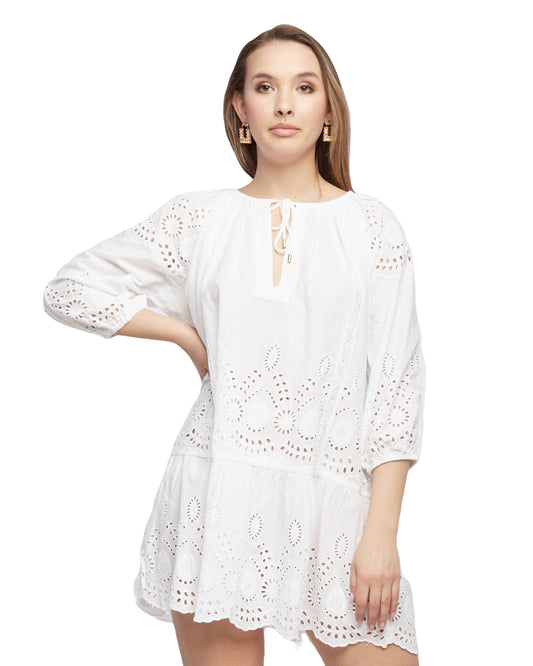 Melissa Odabash Ashley Embroided dress