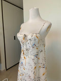 Manera Odevatca white floral Dress