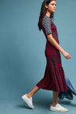 Cynthia Rowley x Anthropologie stripes long dress