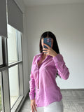 Vilebrequin purple button up