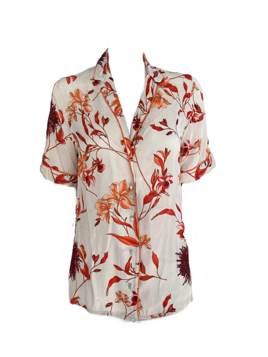 Intimissimi Women Floral Satin Shirt