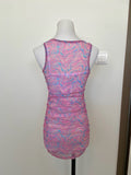 Revolve pink mesh dress