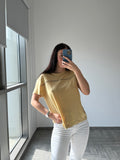 Brunello Cucinelli yellow top