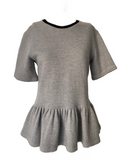 Christian Dior Grey Wool Sweater Top