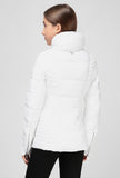 Guess white puffer jacket