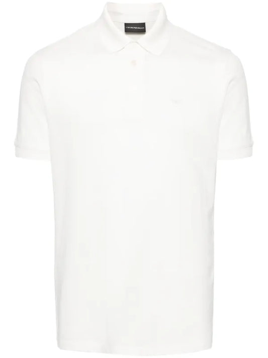 Emporio Armani white polo shirt