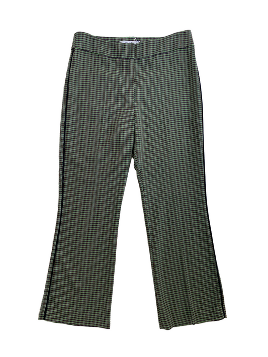 Gizia green plaid pants