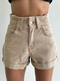 Bershka beige Shorts