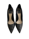 Dior Black Leather Cherie Pumps