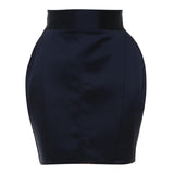 Balmain blue skirt