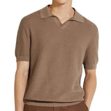 Zegna medium brown cotton crewneck shirt